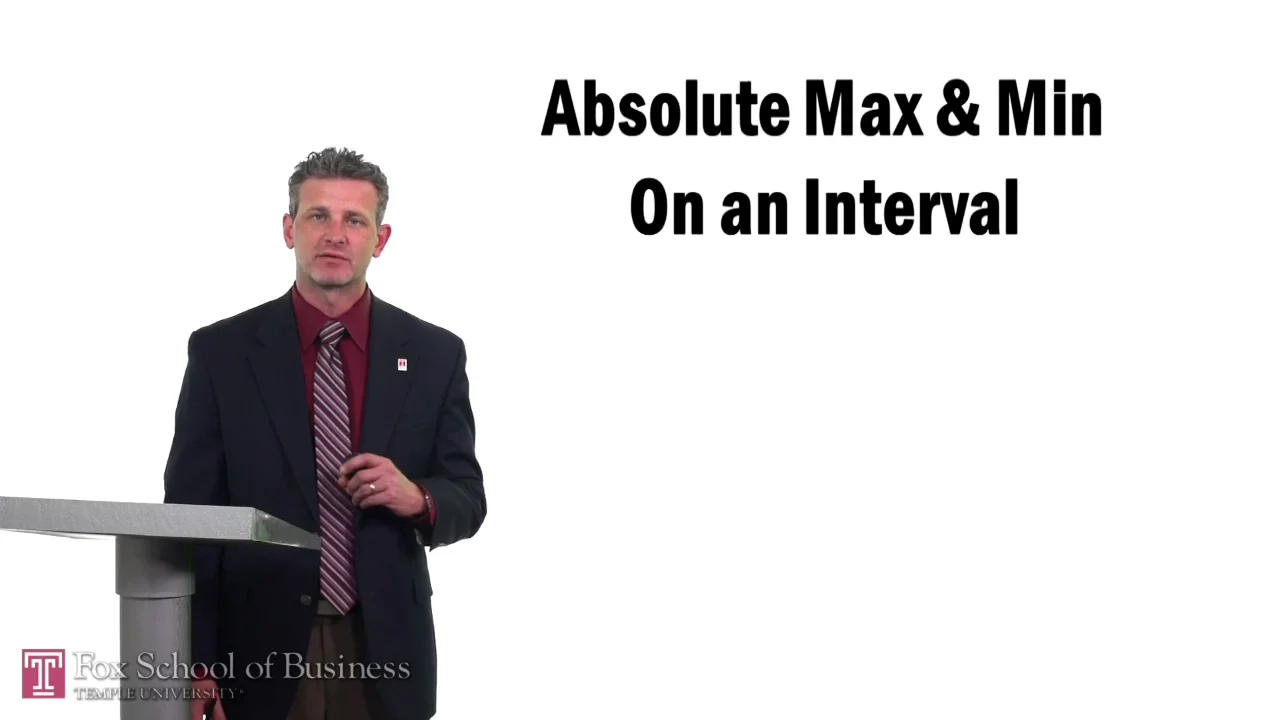Login to view Absolute Max and Min on an Interval