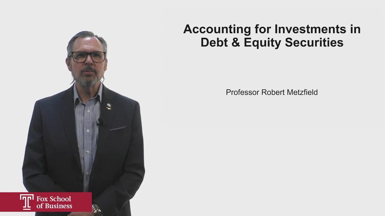 Login to view Accounting for Investments in Debt & Equity Securities