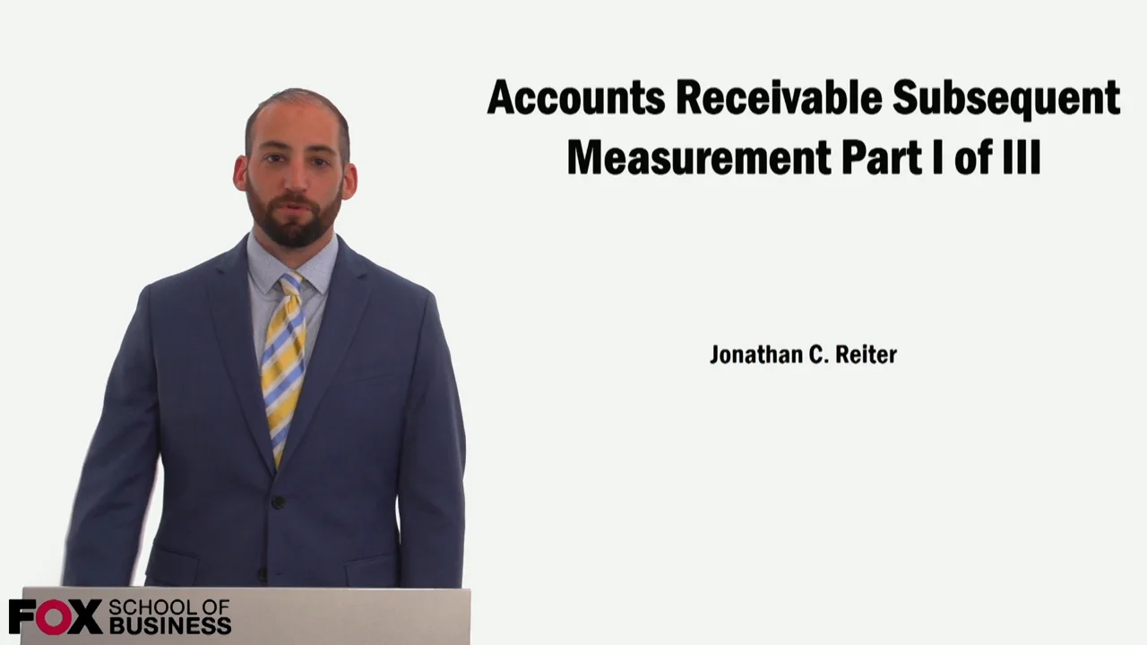 Login to view Accounts Receivable Subsequent Measurement Part 1