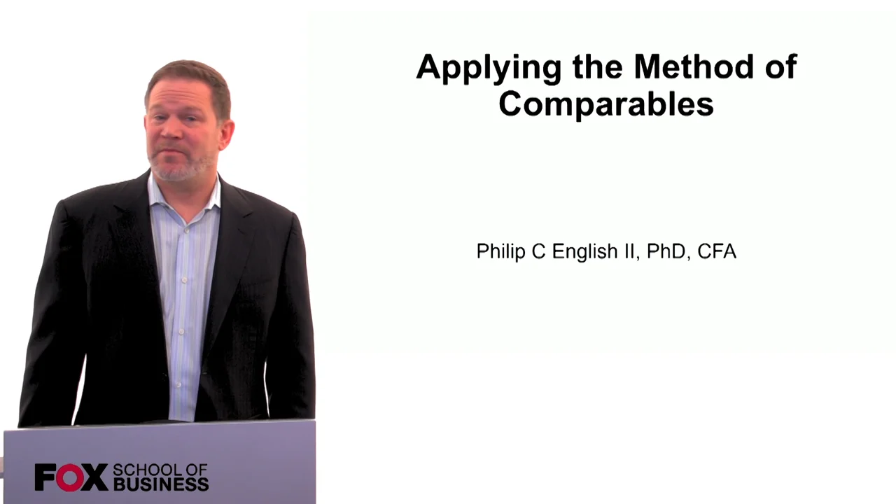 Login to view Applying the Method of Comparables