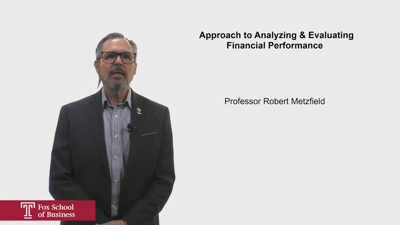 Login to view Approach to Analyzing & Evaluating Financial Performance