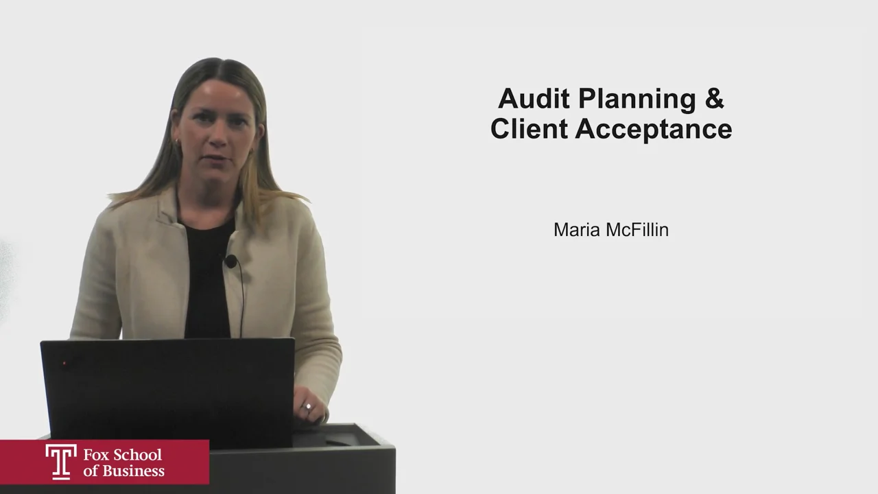 Login to view Audit Planning & Client Acceptance