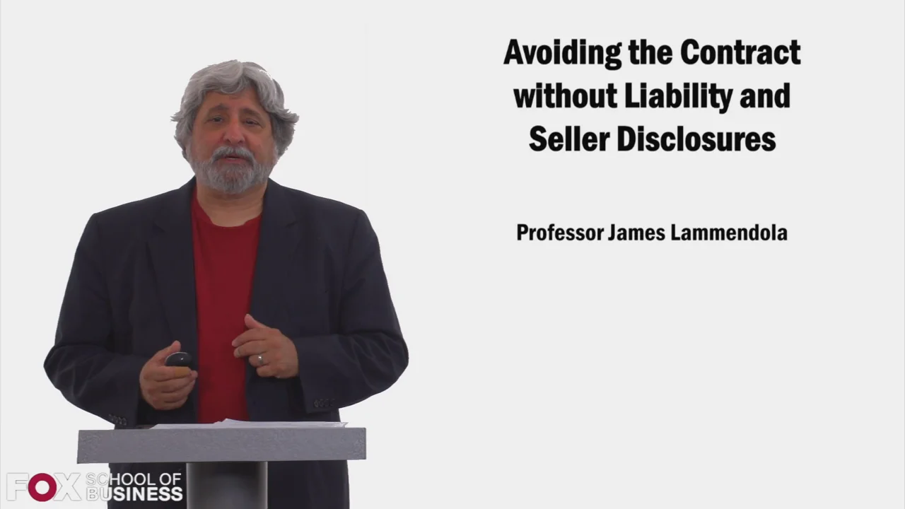 Login to view Avoiding the Contract without Liability
