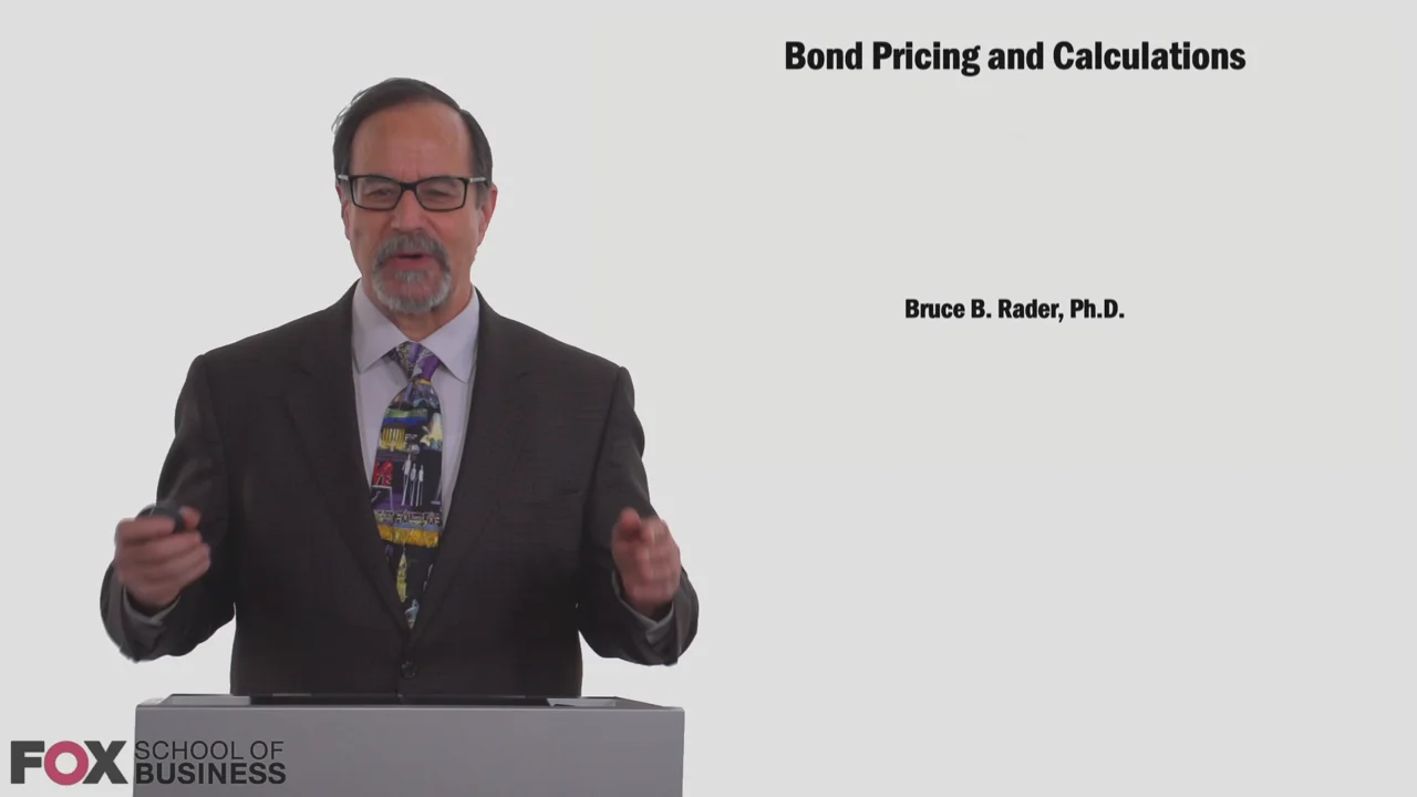Login to view Bond Pricing and Calculations
