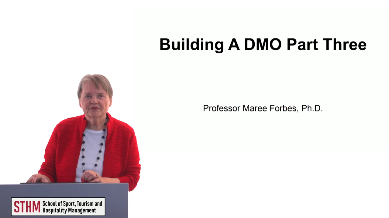 Login to view Building a DMO Part 3