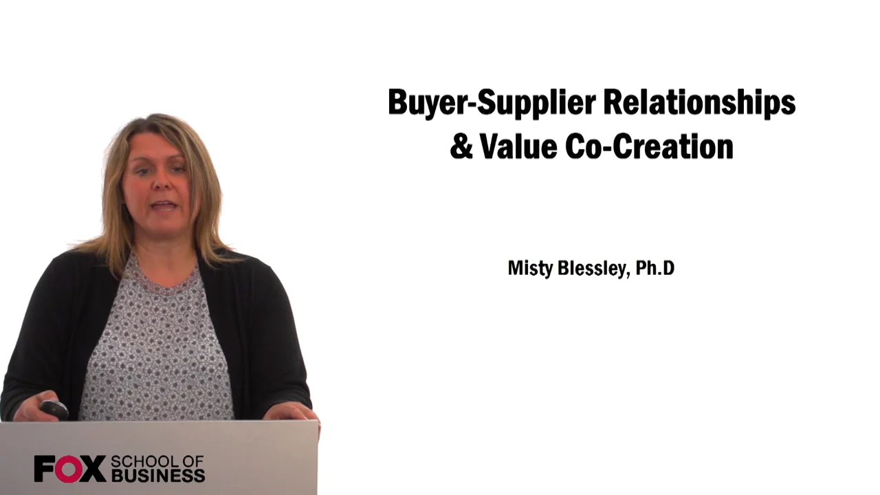 Login to view Buyer-Supplier Relationships & Value Co-Creation