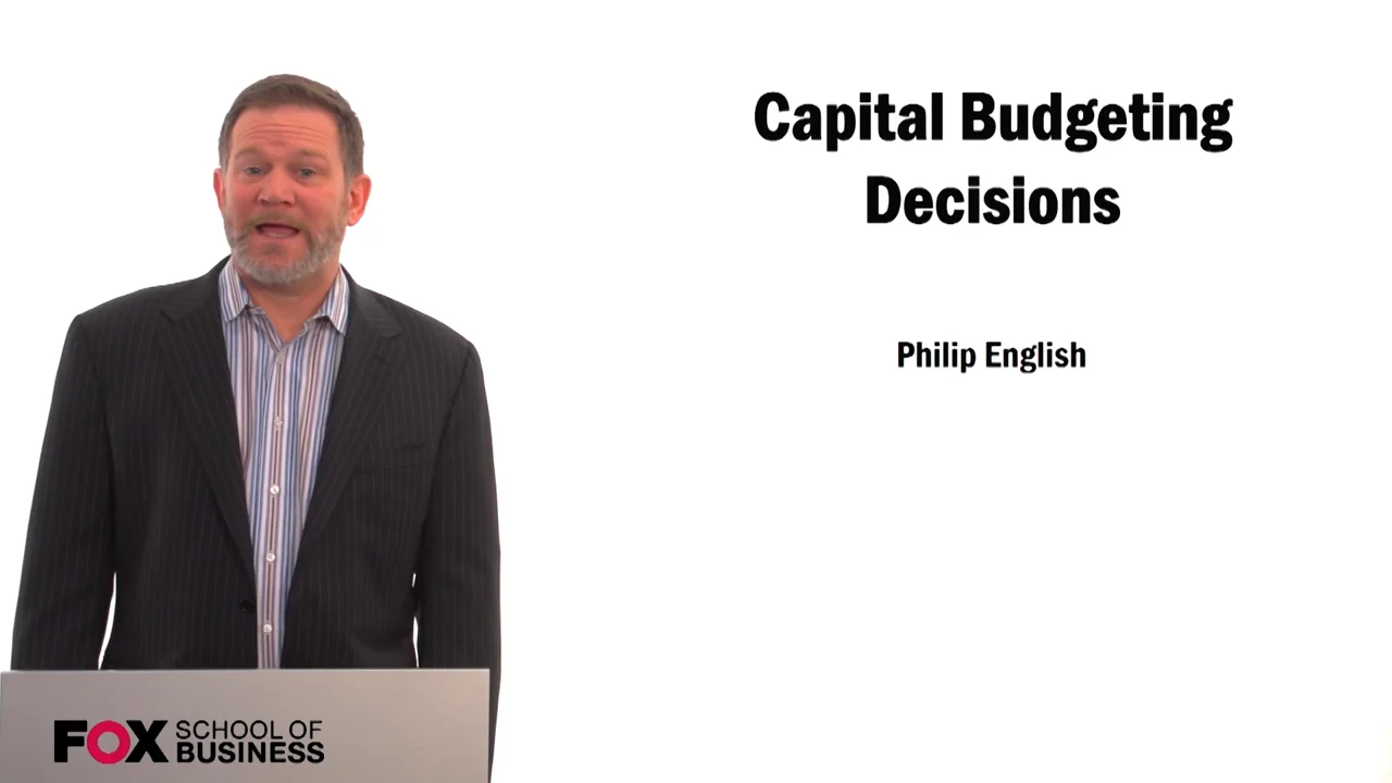 Login to view Capital Budgeting Decisions