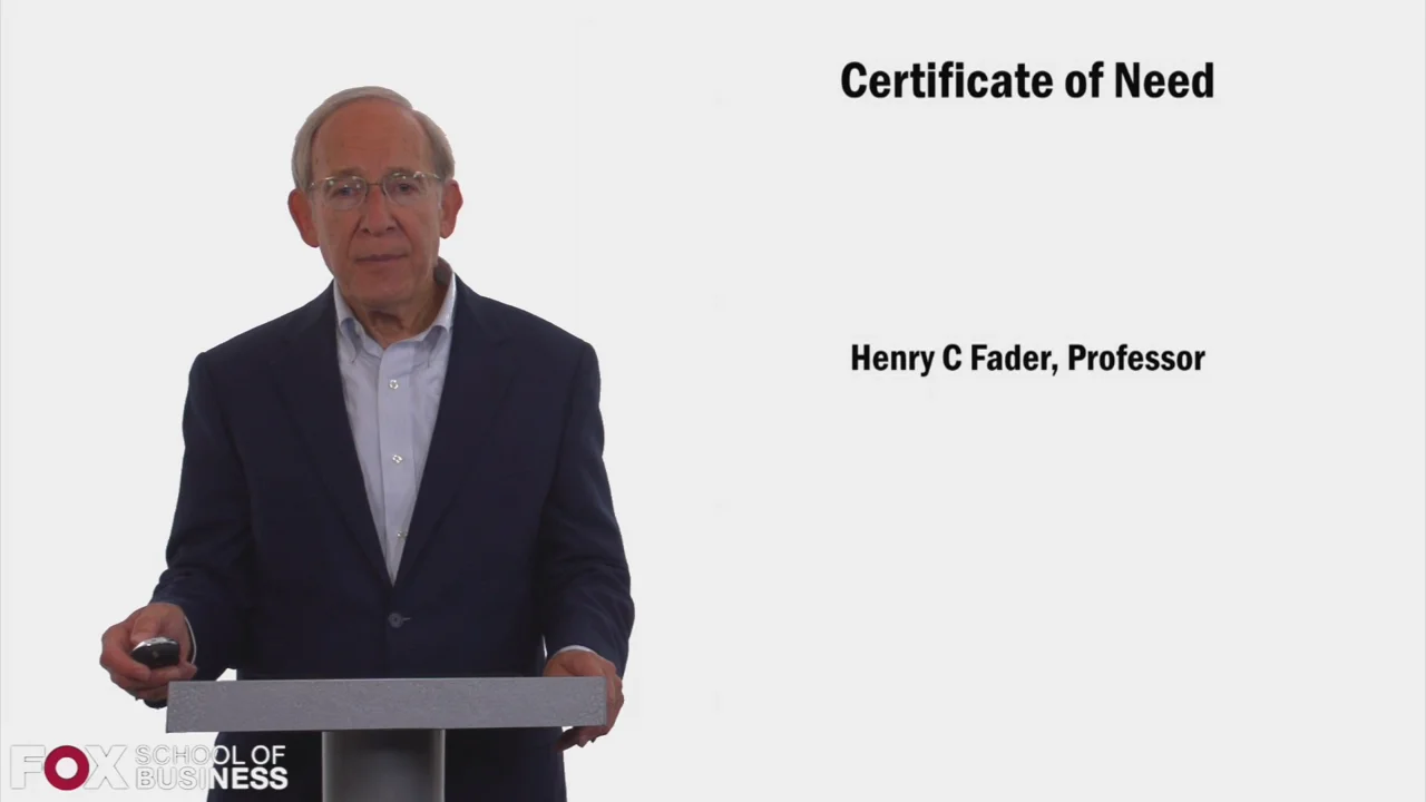 Login to view Certificate of Need