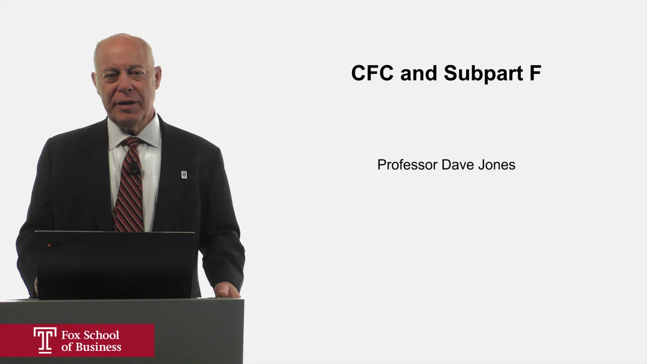 Login to view CFC and Subpart F