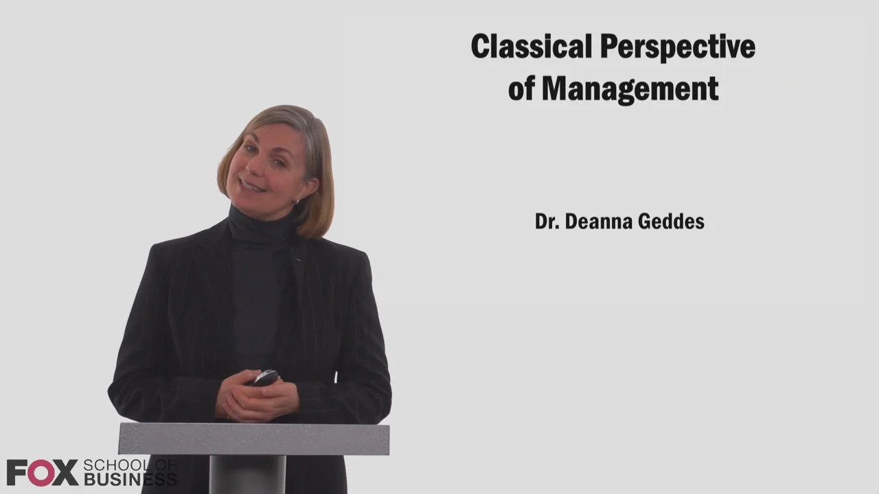 Login to view Classical Perspective of Management