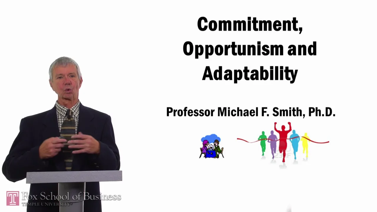 Login to view Commitment, Opportunism and Adaptability
