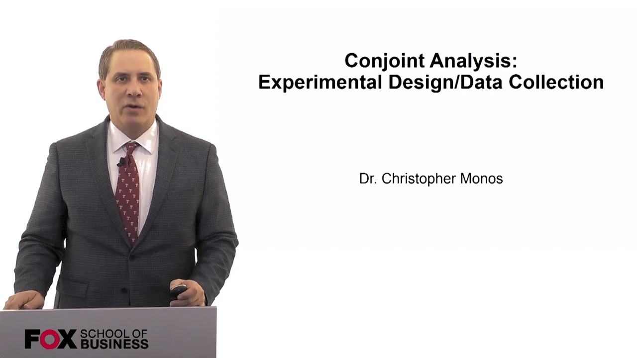 Login to view Conjoint Analysis: Experimental Design/Data Collection
