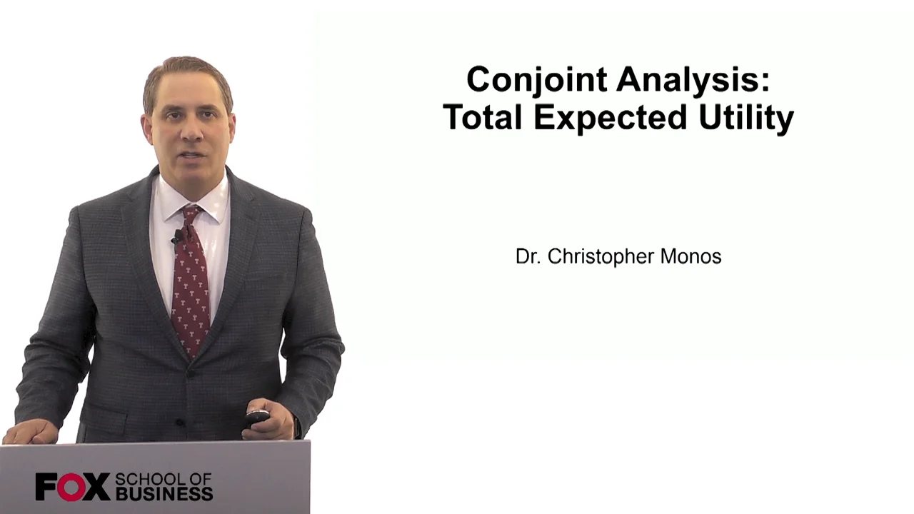 Login to view Conjoint Analysis- Total Expected Utility