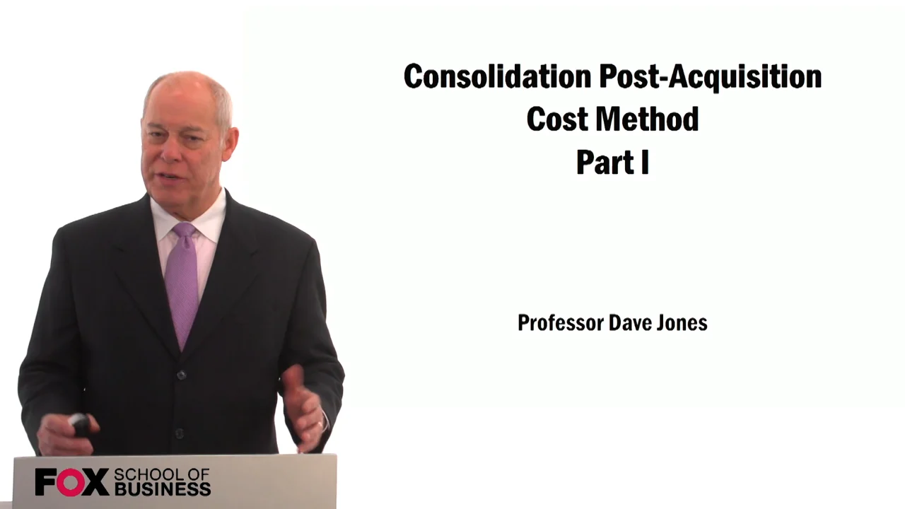 Login to view Consolidation Post-Acquisition Cost Method Part 1