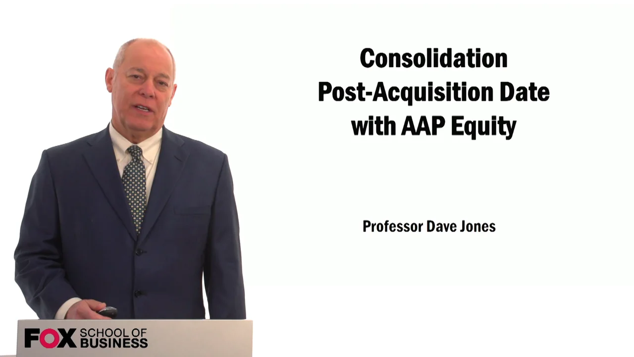 Login to view Consolidation Post-Acquisition Date with AAP Equity