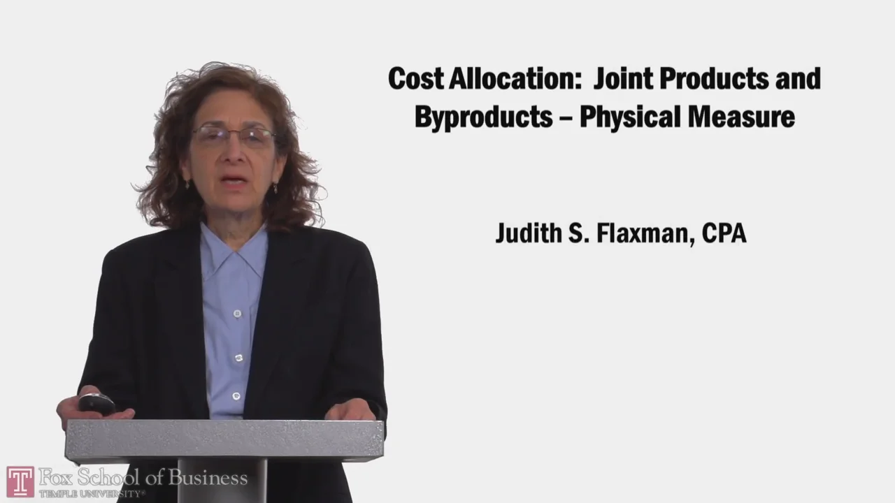 Login to view Cost Allocation: Joint Products and Byproducts – Physical Measure