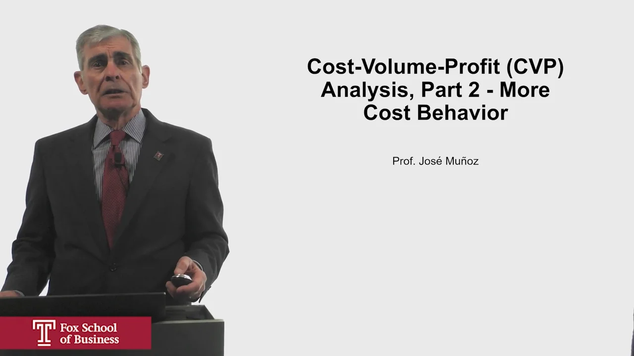 Login to view Cost-Volume-Profit (CVP) Analysis, Part 2 – More Cost Behavior