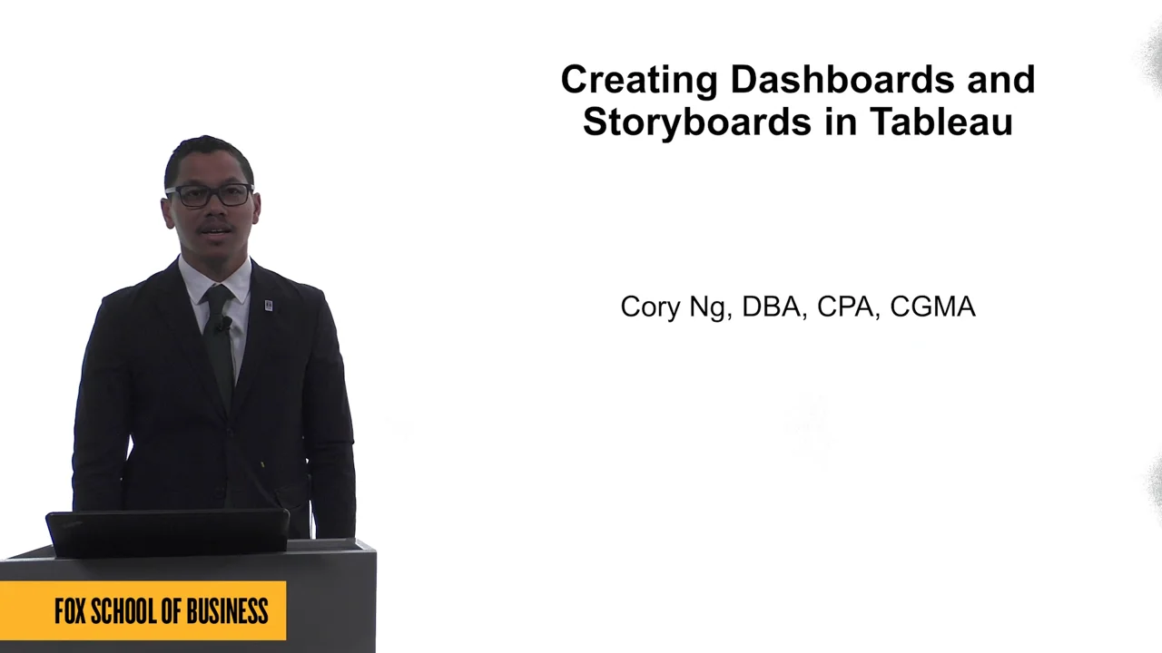 Login to view Creating Dashboards and Storyboards in Tableau