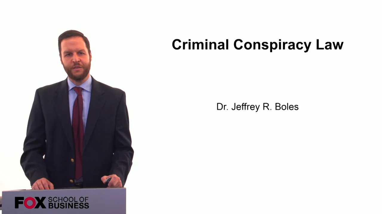 Login to view Criminal Conspiracy Law