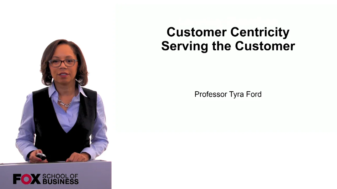 Login to view Customer Centricity Serving the Customer