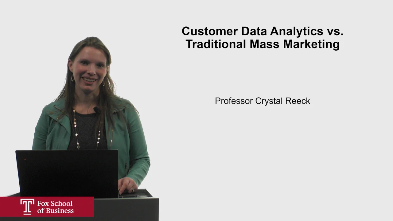 Login to view Customer Data Analytics versus Traditional Mass Marketing