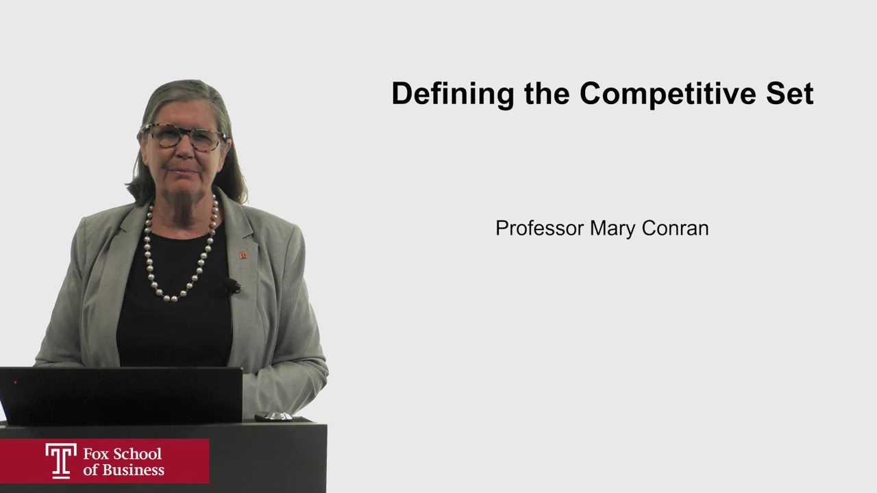 Login to view Defining the Competitive Set