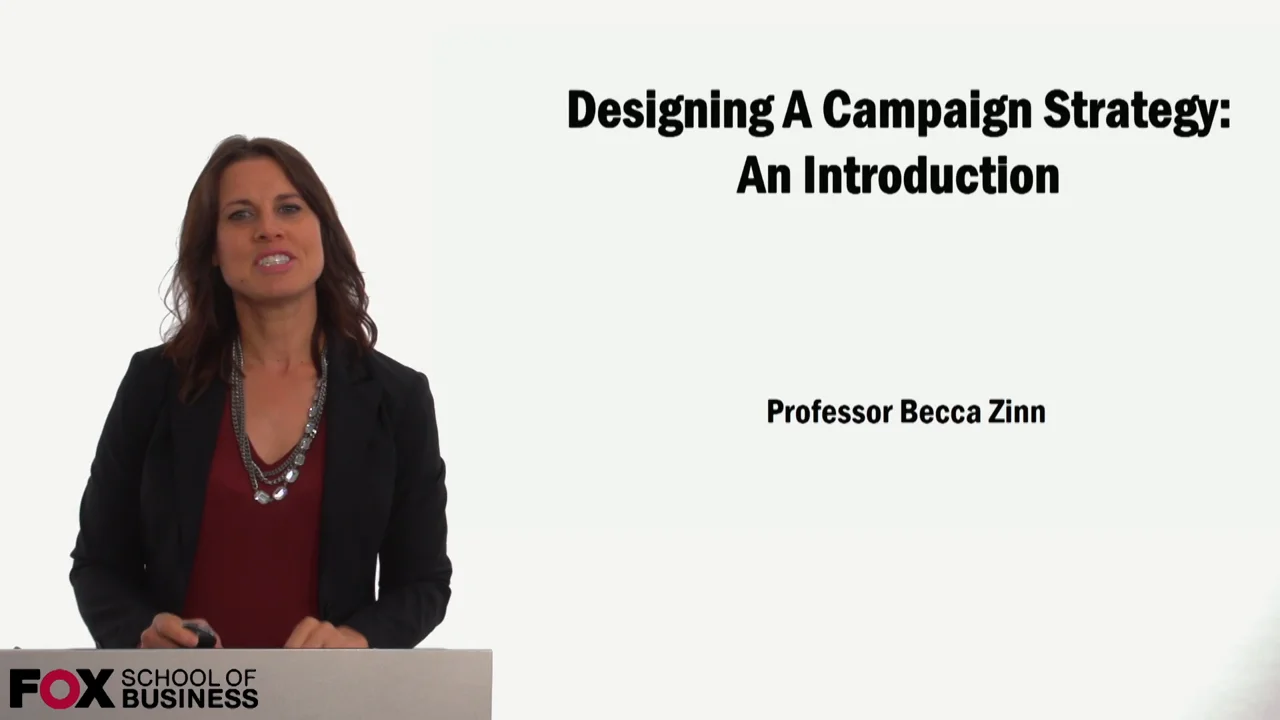 Login to view Designing A Campaign Strategy: An Introduction