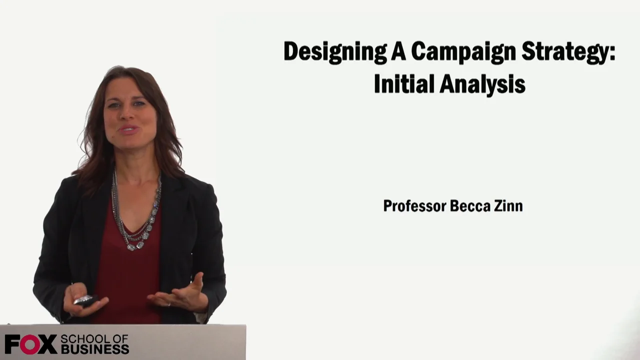 Login to view Designing A Campaign Strategy: Initial Analysis