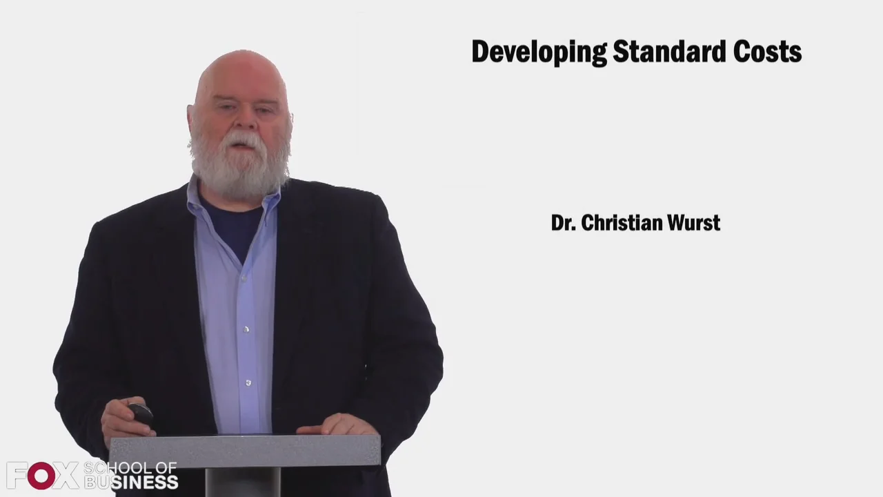 Login to view Developing Standard Costs