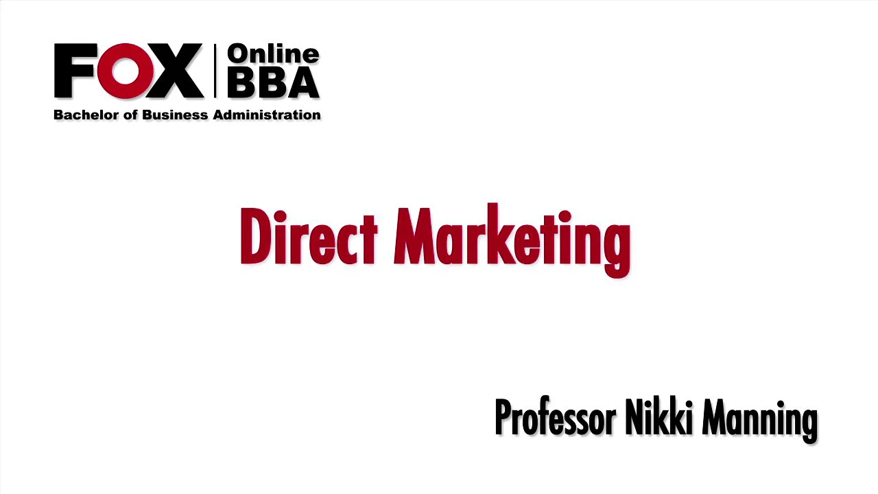 Login to view Direct Marketing Overview