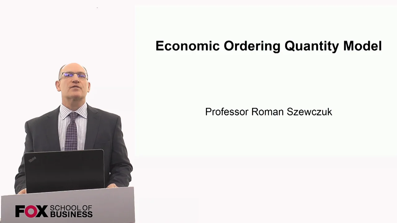 Login to view Economic Ordering Quantity Model