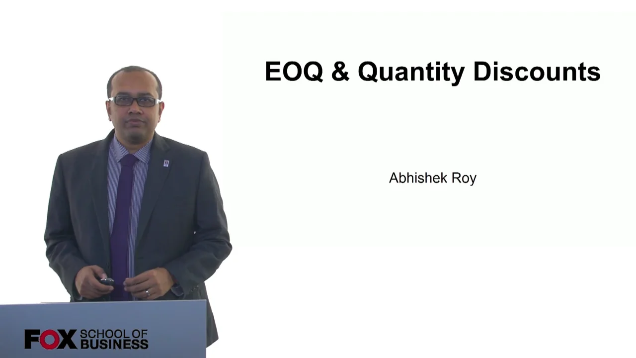 Login to view EOQ & Quantity Discounts