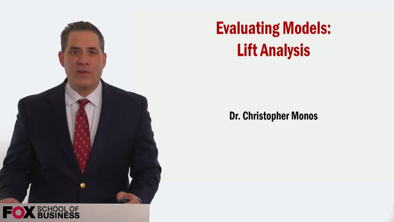 Login to view Evaluating Models – Lift Analysis