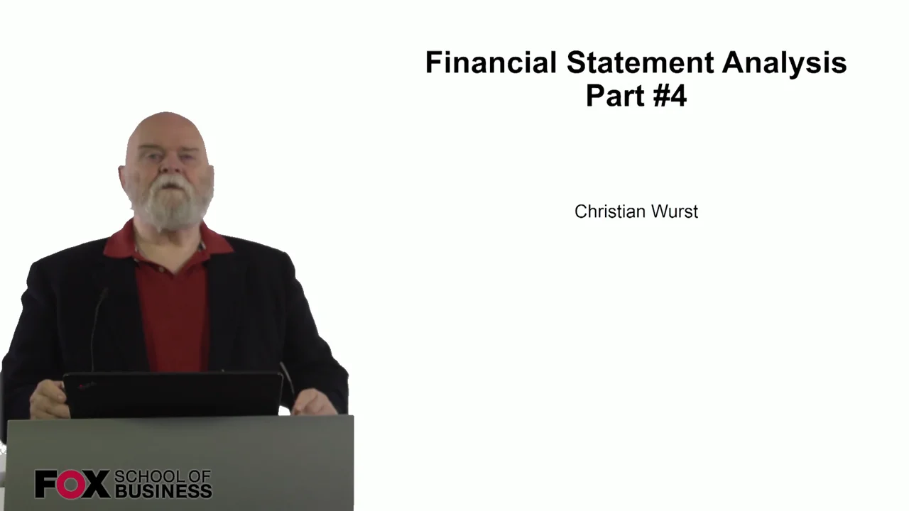 Login to view Financial Statement Analysis Part 4