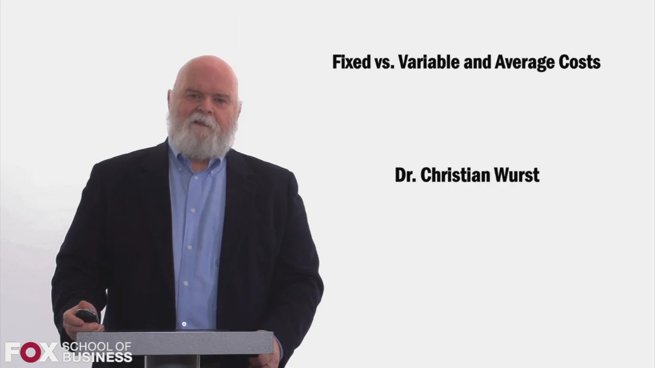 Login to view Fixed vs Variable and Average Cost