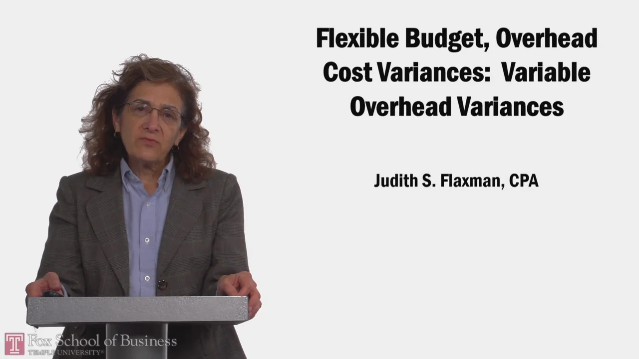 Login to view Flexible Budgets, Overhead Cost Variances Variable Overhead Variances