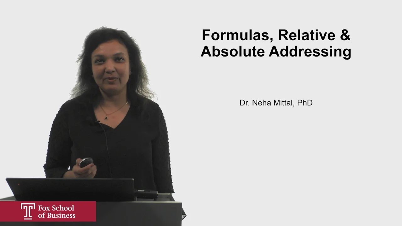 Login to view Formulas_ Relative and Absolute Addressing