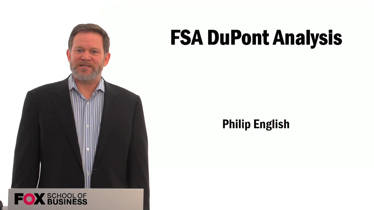 Login to view FSA DuPont Analysis