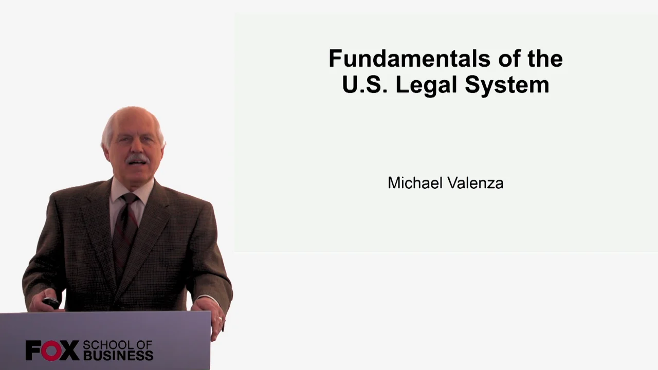 Login to view Fundamentals of the U.S. Legal System