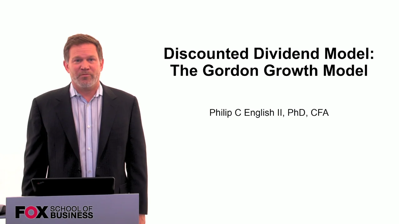 Login to view Discounted Dividend Model: The Gordon Growth Model