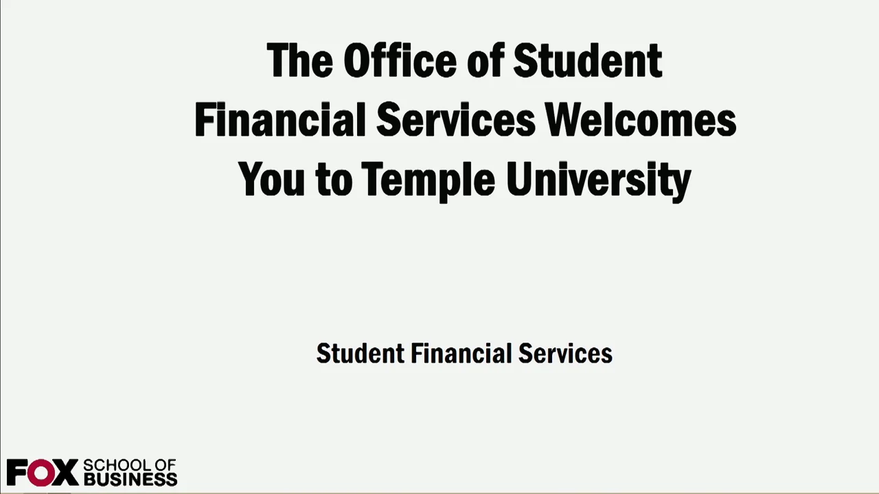 Login to view Graduate Student Financial Services