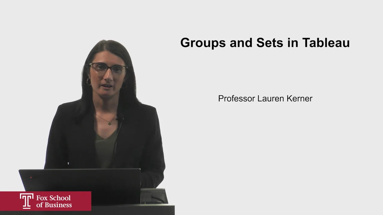 Login to view Groups and Sets in Tableau