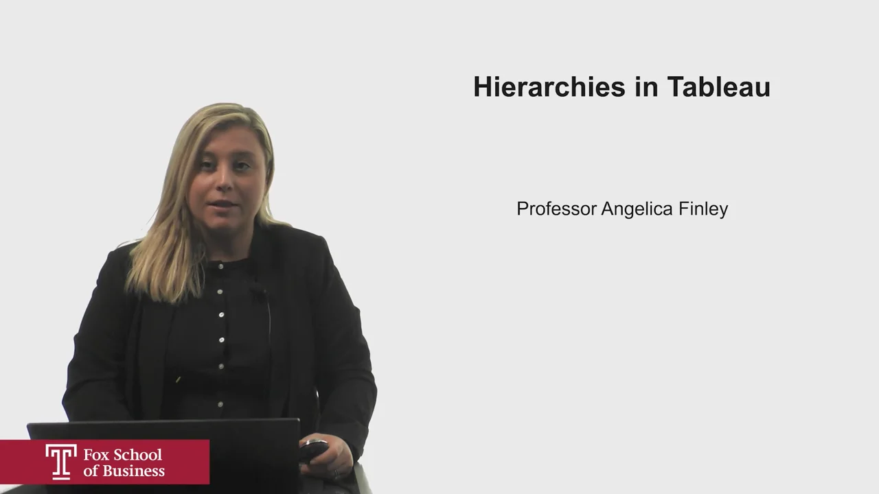 Login to view Hierarchies in Tableau