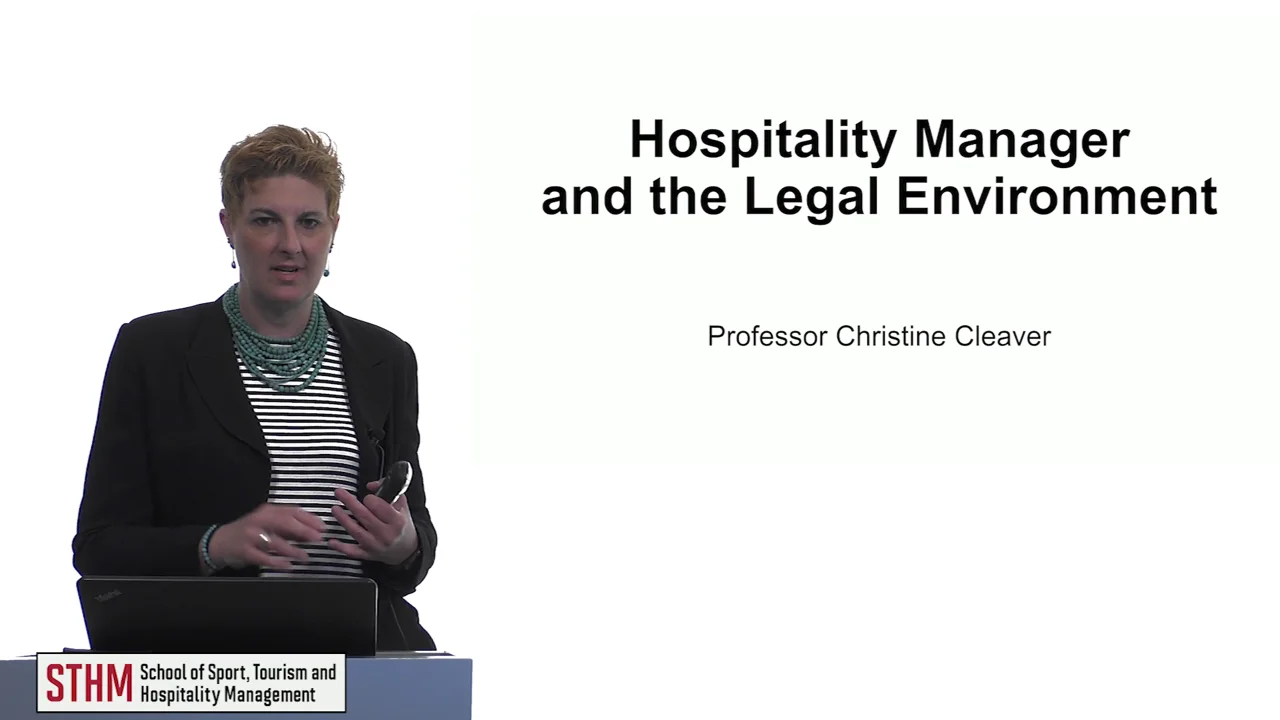 Login to view Hospitality Manager and the Legal Environment