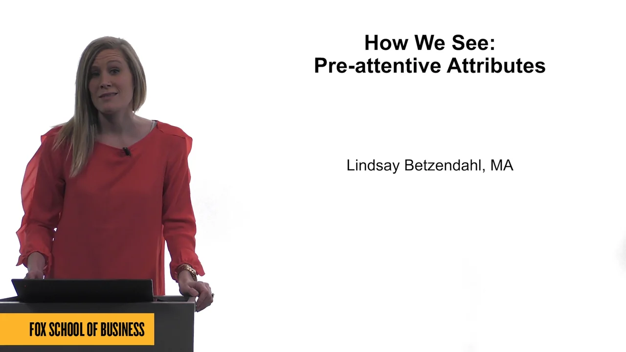 Login to view How We See: Pre-attentive Attributes