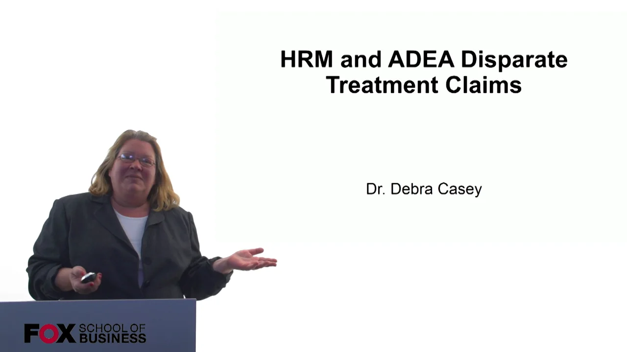 Login to view HRM and ADEA Disparate Treatment Claims