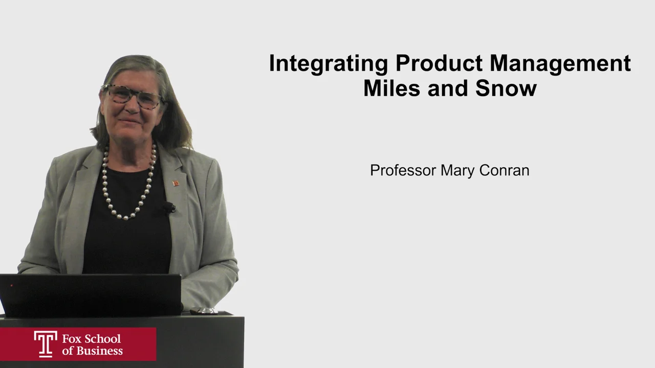 Login to view Integrating Product Management Miles and Snow