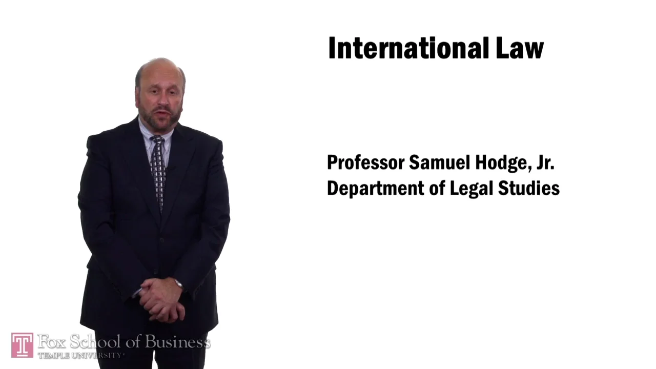 Login to view International Law