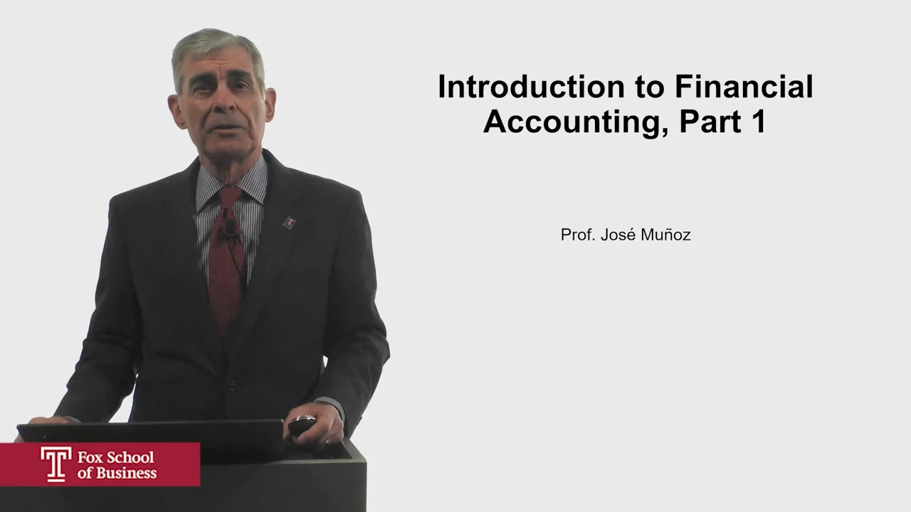 Login to view Introduction to Financial Accounting, Part 1