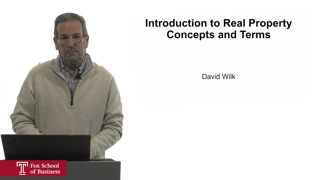 Login to view Introduction to Real Property Concepts and Terms